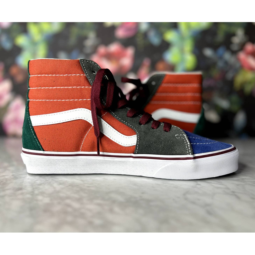 NEW Vans Sk8-Hi Color Mix Multi Skate Shoes - Picture 7 of 10